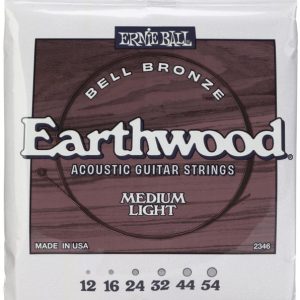 Ernie Ball Earthwood Bell Bronze Acoustic Guitar Strings - .012-.054 M