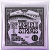 Ernie Ball 2327 Low G Ukulele Strings for Concert/Tenor - Black Nylon,