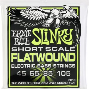 Ernie Ball 2818 Regular Slinky Flatwound Electric Bass Guitar Strings