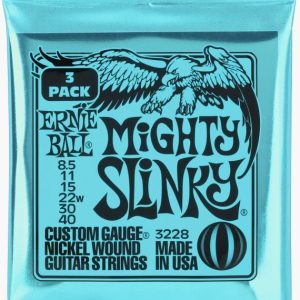 Ernie Ball 3228 Mighty Slinky Nickel Wound Electric Guitar Strings - .