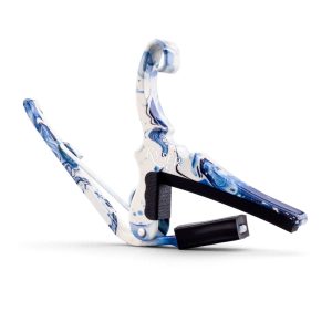 Kyser x Gopherwood Quick-Change Acoustic Guitar Capo White Porcelain
