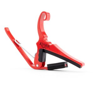 Kyser KG6  6 String Acoustic Guitar Capo - Lipstick Red