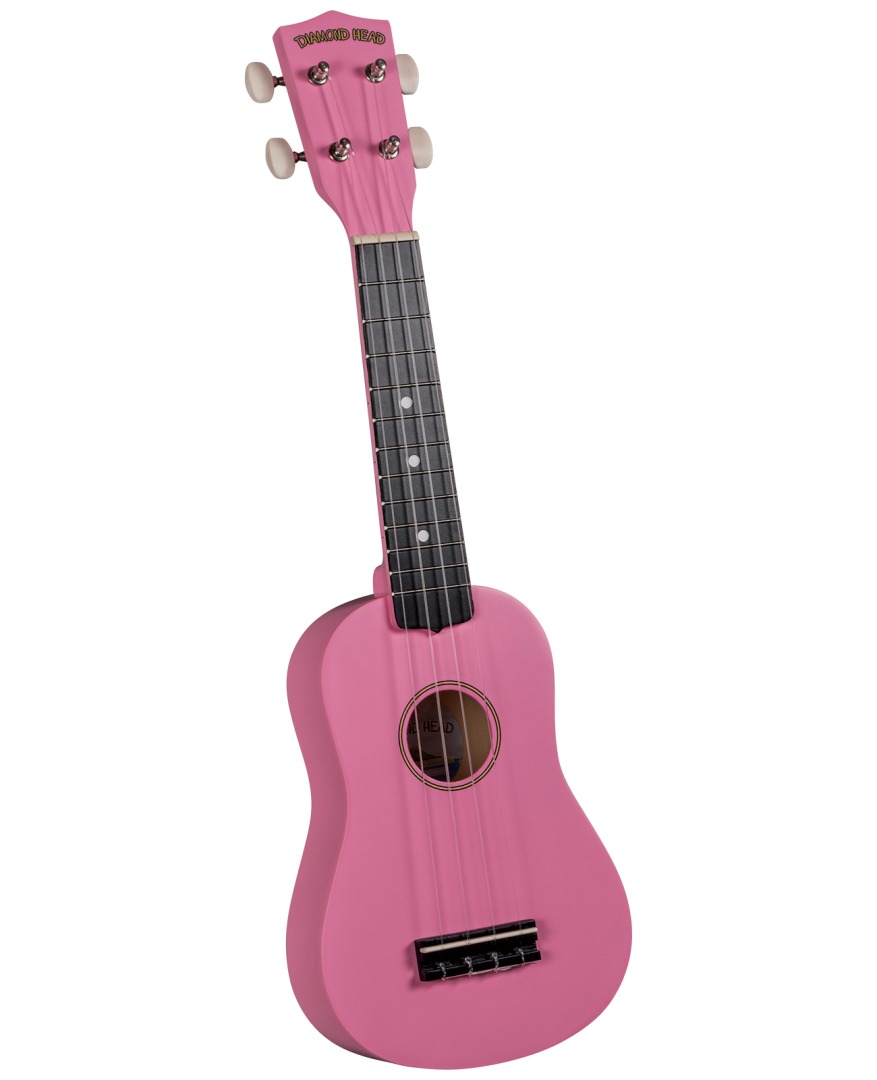 Diamond Head DU-129 Ukulele - Flamingo Pink