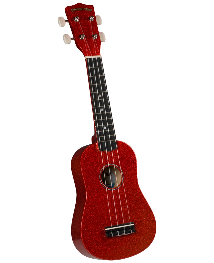 Diamond Head DU-142 Ukulele - Candy Apple Red