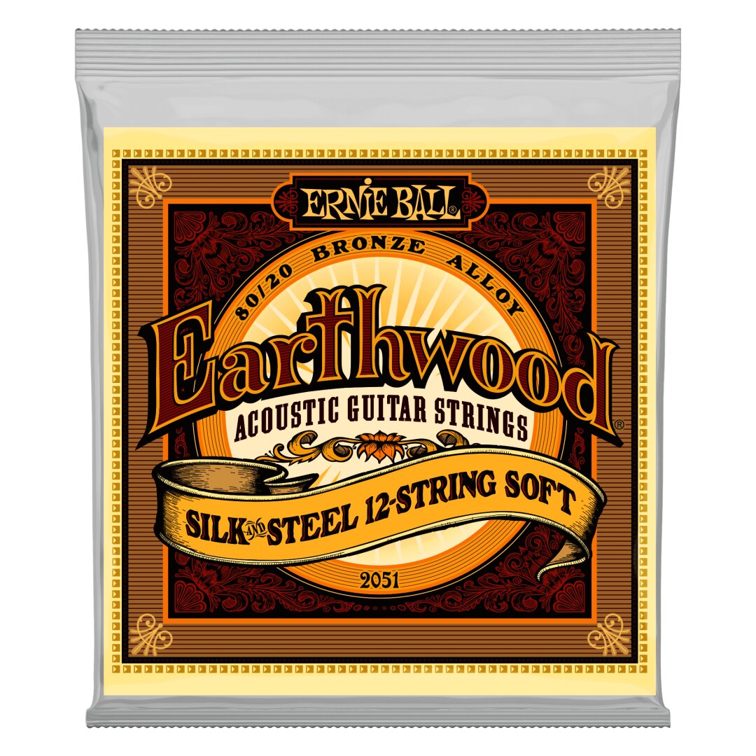 Earthwood Phosphor Bronze Acoustic Guitar Strings 9-46 12 String Soft