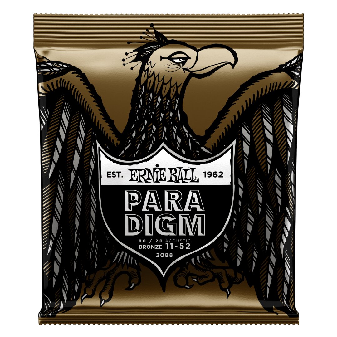 Paradigm Light 80/20 Bronze Acoustic Guitar Strings - 11-52 Gauge