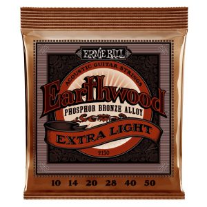 Earthwood Extra Light Phosphor Bronze Acoustic Guitar Strings - 10-50