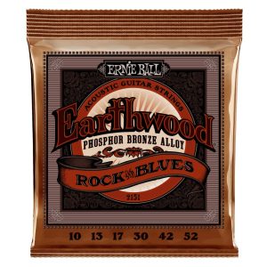 Earthwood Rock and Blues w/Plain G Phosphor Bronze Acoustic Guitar Str