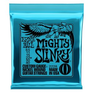 Mighty Slinky Nickel Wound Electric Guitar Strings 8.5 - 40 Gauge