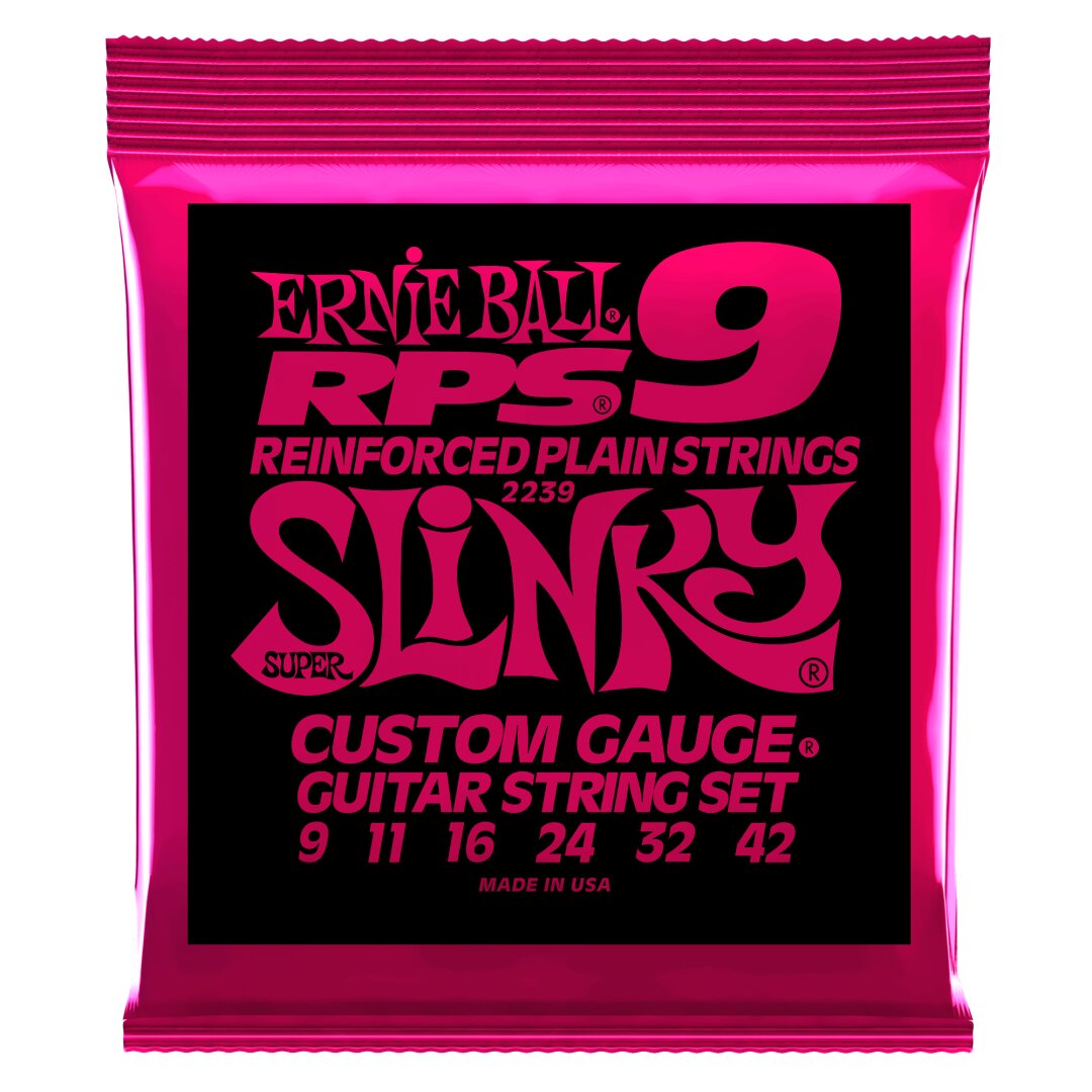 Super Slinky RPS Nickel Wound Electric Guitar Strings - 9-42 Gauge