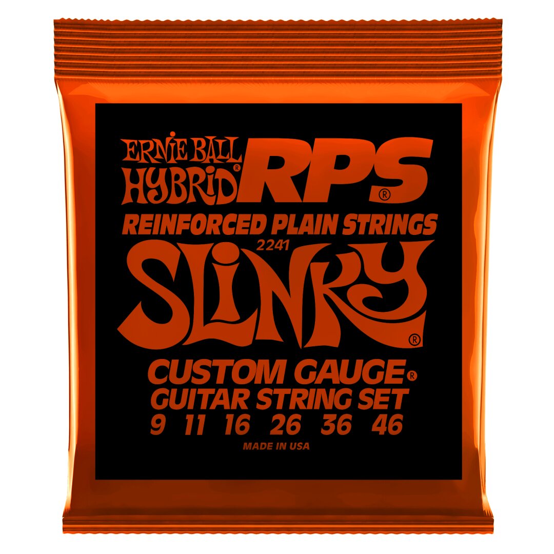 Hybrid Slinky RPS Nickel Wound Electric Guitar Strings - 9-46 Gauge