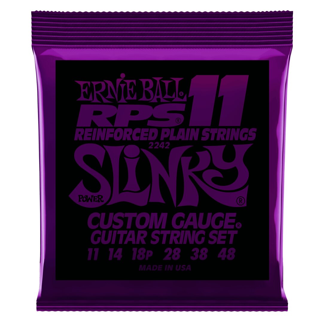 Power Slinky RPS Nickel Wound Electric Guitar Strings - 11-48 Gauge