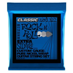 Extra Slinky Classic Rock n Roll Pure Nickel Wrap Electric Guitar Stri