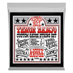 Light Loop End Stainless Steel Tenor Banjo Guitar Strings - 9-28 Gauge