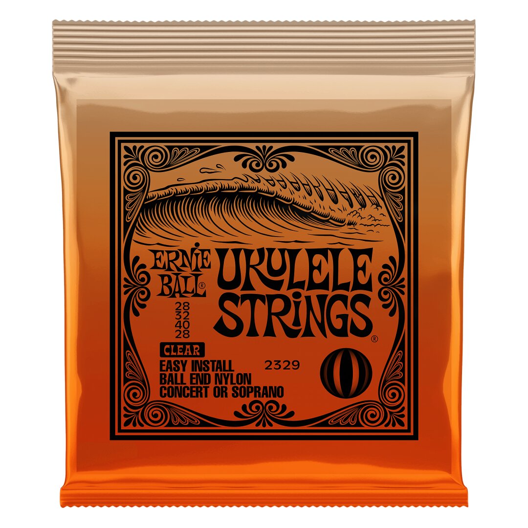 Ukulele Ball End Nylon Strings Clear