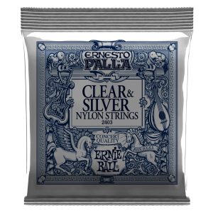 Ernesto Palla Clear & Silver Nylon Classical Guitar Strings
