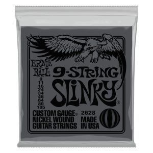Slinky 9-String Nickel Wound Electric Guitar Strings - 9-105 Gauge