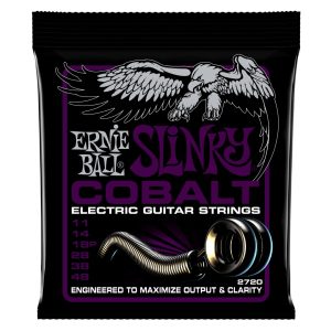 Power Slinky Cobalt Electric Guitar Strings - 11-48 Gauge