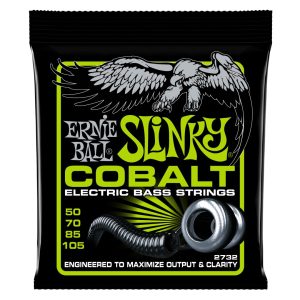 Regular Slinky Cobalt Electric Bass Strings - 50-105 Gauge