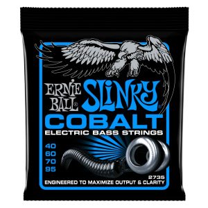 Extra Slinky Cobalt Electric Bass Strings - 40-95 Gauge
