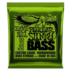 Regular Slinky Nickel Wound Electric Bass Strings - 50-105 Gauge