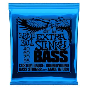 Extra Slinky Nickel Wound Electric Bass Strings - 40-95 Gauge