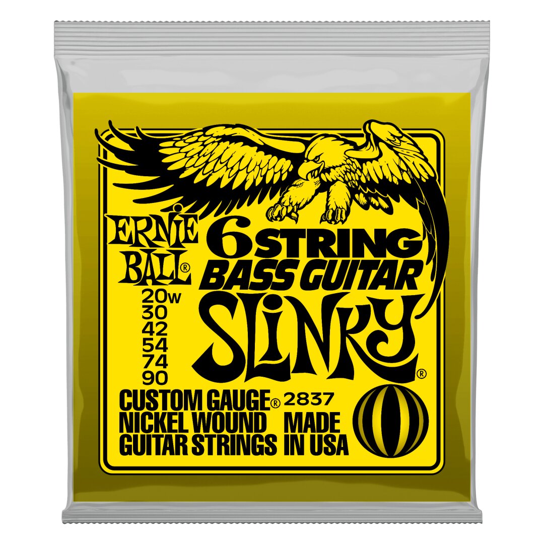 Slinky 6-String w/ small ball end 29 5/8 scale Bass Guitar Strings - 2