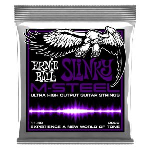 Power Slinky M-Steel Electric Guitar Strings - 11-48 Gauge