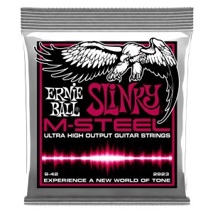 Super Slinky M-Steel Electric Guitar Strings - 9-42 Gauge