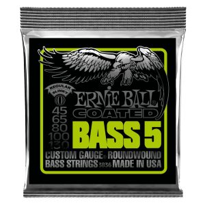 Bass 5 Slinky Coated Electric Bass Strings - 45-130 Gauge