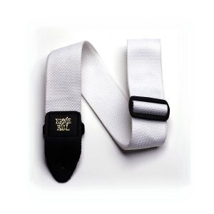 White Polypro Guitar Strap
