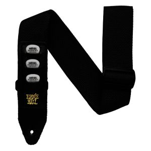 Ernie Ball Black Pickholder Strap