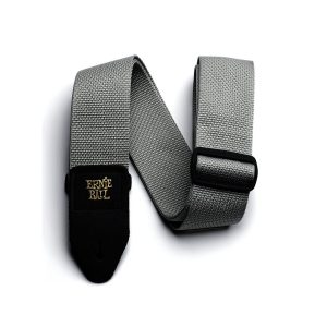 Gray Polypro Guitar Strap
