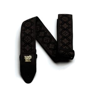 Regal Black Jacquard Guitar Strap