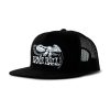 Black with White  Eagle Logo Hat