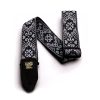 Ernie Ball Tribal Silver Jacquard Strap