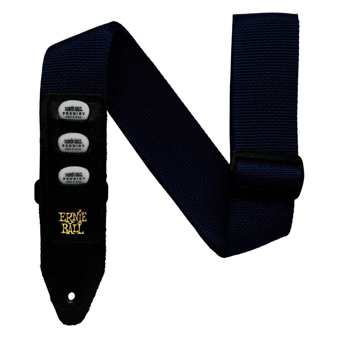 Ernie Ball Navy Pickholder Strap