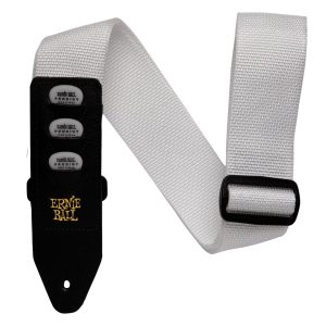 Ernie Ball White Pickholder Strap