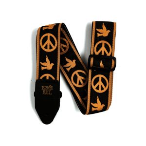 Ernie Ball Peace Love Dove Jacquard Strap