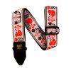 Ernie Ball Red Bird Winter Jacquard Strap