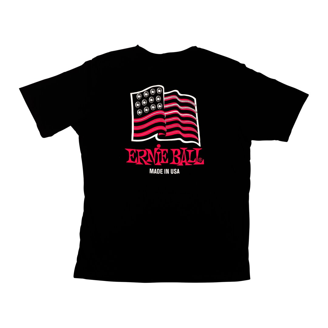 USA Ball End Flag T-Shirt XXL