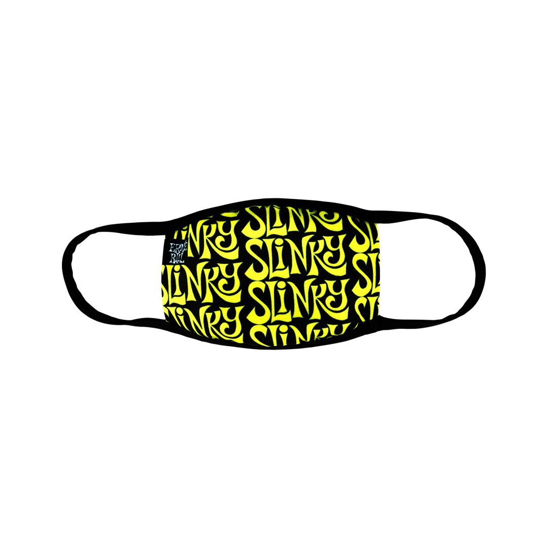 Green Slinky Youth Face Mask