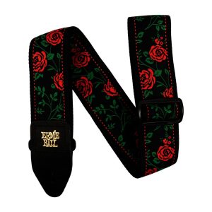Ernie Ball Spanish Rose Jacquard Strap