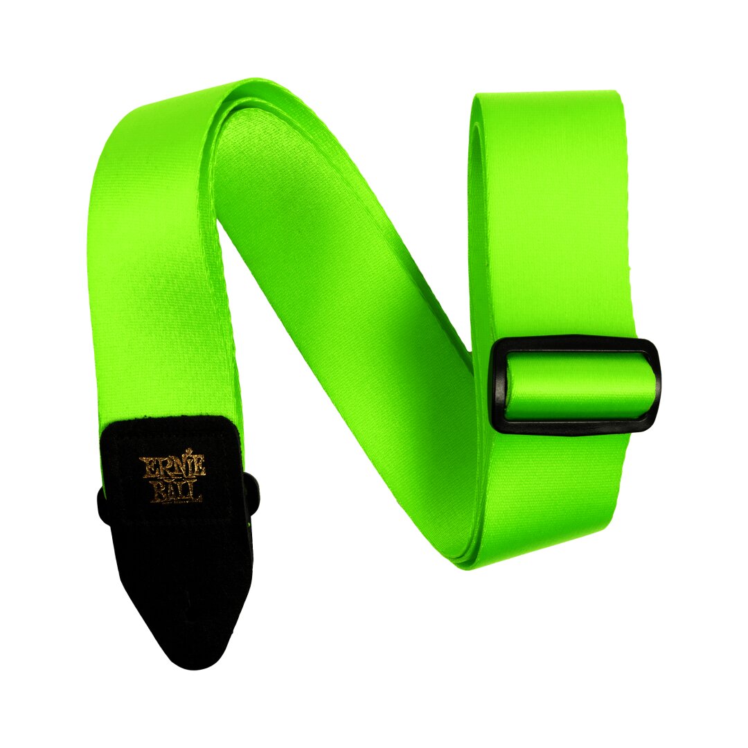 Ernie Ball Neon Green Premium Strap