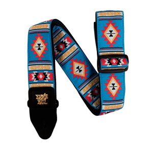 Ernie Ball Sedona Blue Jacquard Strap