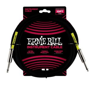 10' Straight / Straight Instrument Cable - Black