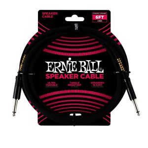 6' Straight / Straight Speaker Cable