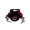 12" Flat Ribbon Patch Cable 3-Pack - Black