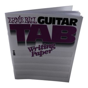 Guitar Tab Writing Paper