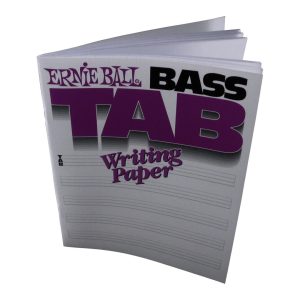 Bass Tab Writing Paper